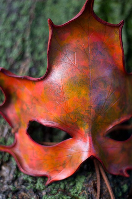 Photo:  leather mask
